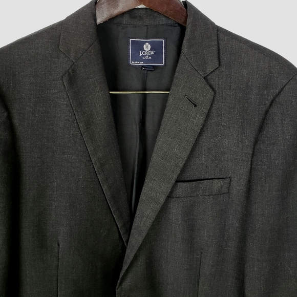 Black J. Crew Wool Blend Sport Coat Blazer40R